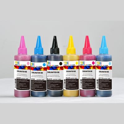 China For Wide Format Printer Yes-Colorful 100ml Dye Based Ink Sublimation Transfer Ink For Epson All Desktop Printers Refill Ink Kits for sale