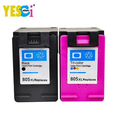 中国 805Xl Remanufactured Yes-colored Compatible Inkjet Cartridge For HP Deskjet 1210 1212 2330 2332 2333 2720 2721 plus 4120 販売のため