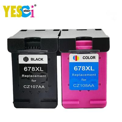 China 678 XL 678XL Yes-Colored Remanufactured Remanufactured Inkjet Cartridge For Hp Deskjet Ink AdVBntage 1014 1015 1016 1018 1515 1516/1518/2510 zu verkaufen