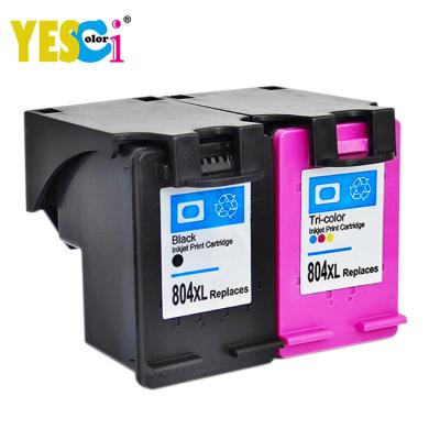 China 804 XL 804XL 804XLBK 804XLC Yes-colored Remanufactured Remanufactured Inkjet Cartridge For Hp Deskjet Ink Envy Photo 6220 6222 7120 7822 zu verkaufen