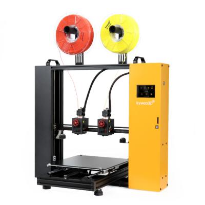 China FDM 3d Printer Kywoo 3D Tycoon IDEX Two Color Draw 3d Printer Mirror Mode 3d Printer App Monitor for sale