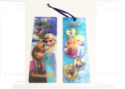 China School UV Printing 3D Lenticular Bookmarks With Heidelberg Machine for sale