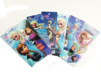 China CMYK Printed PET Lenticular 3D Bookmarks With Two Sides Printing for sale