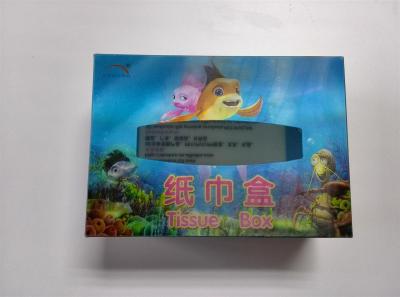 China Pesque la laminación de empaquetado lenticular de los PP Matt de la caja del estilo 3D del modelo en venta