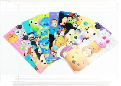 China Pantone Color Disney PP 3D Changing Pictures Lenticular Bookmarks For Kids 0.38mm / 0.45mm / 0.58mm for sale