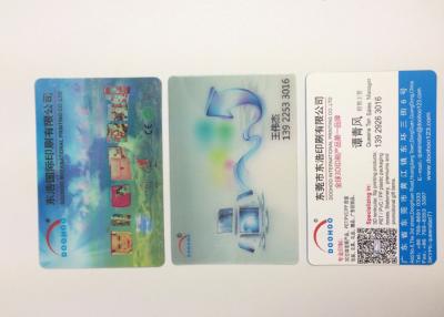 China Full Corlor Printing 3D Lenticular Business Cards For Home / Restaurant for sale