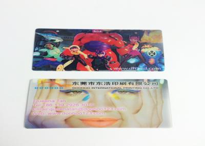 China Durable Lenticular 3D Animation Business Cards With Offset Printing for sale