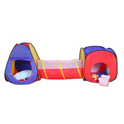 China Sports Toy Hot Sale High Quality Manually Build Durable Polyester Fabric Kids Ball Pit Tents And Tunnels For Sports Play for sale