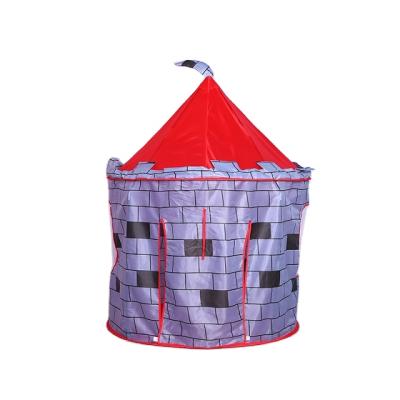 China Sports Toy Hot Sale High Quality Manually Build Polyester Fabric Folding Kids Toy House Tent For Sports Play for sale