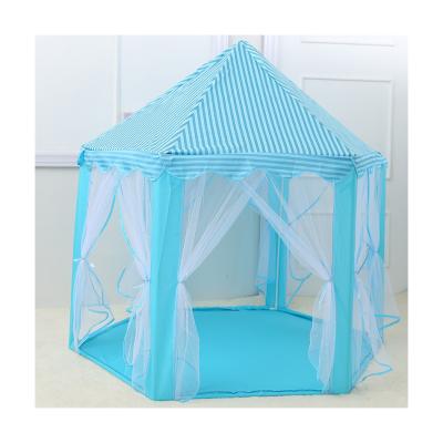 China Sports Toy Factory Outlet High Quality Manually Build Polyester Fabric Kids Tent Folding Playhouse For Sports Play for sale