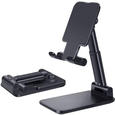 China Adjustable 2022 multi function portable cell bracket table foldable stand desk mobile phone holder for ipad for sale