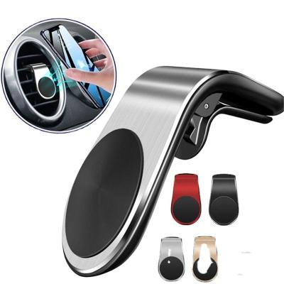 China Adjustable Hot Universal Magnetic Air Vent Car Cell Phone Holder cellphone Dashboard Clip Magnet Mobile Phone Stand Mount for Car iphone for sale