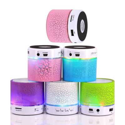 China Video Call Top sell portable speaker loud waterproof mini speaker night club speakers With LED lamp for sale