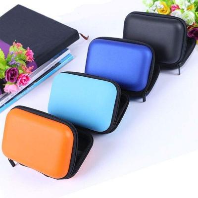 China With zipper type eva earphone case wholesale custom collect headphones colorful Earphone Case EVA bag mobile phone bags for sale