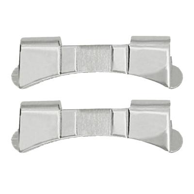 China 2 Pieces Premium Watch Band Link Stainless Steel Curved End Repair 19mm/20mm/21mm/22mm/23mm/24mm GC2503 for sale