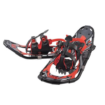 China Snow Hiking Shoes 2022 New Design Aluminum Snowtreck Snowshoes With Trekking Poles Carry Bag Snowshoes Kit for sale