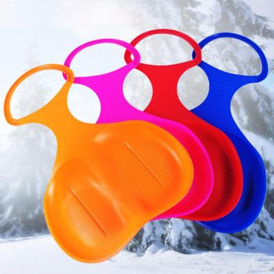 China PE hot sell winter sports outdoor snow protection ski sled thicken sled ski plastic board for sale