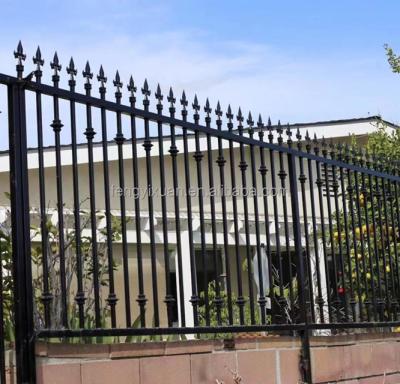 China Traditional Top Selling Wrought Iron Fence Garden Elements High Quality Gates for sale