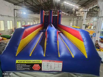 China Inflatable Bungee Run Challenge Games Interactive Play System for sale