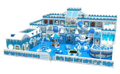 China Equipamento comercial de playground interior macio com boneco de neve de inverno à venda