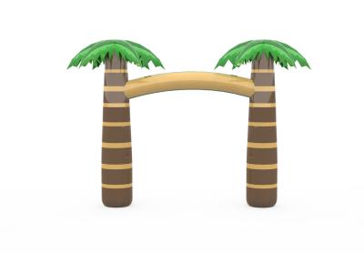 China Palm Theme Outdoor Activities Inflatable Arches For Party Event for sale