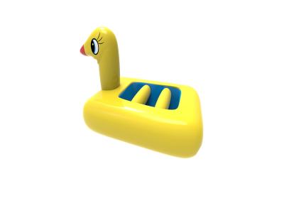 China Yellow Duck Inflatable Water Floating Toys On Lake And Ocean for sale