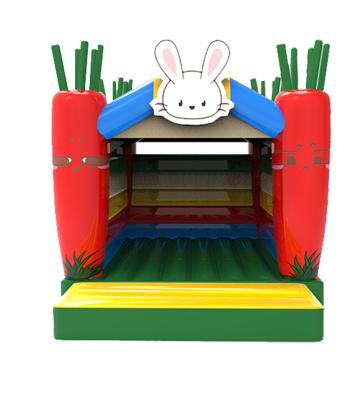 China Carrot Pillar Inflatable Small Jumping House Indoor Palyground for sale