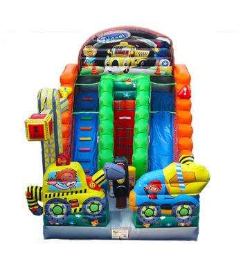 China Toxic Children Fun Park Inflatable Slide For Rentals for sale