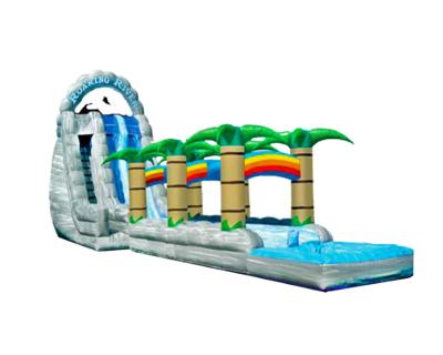 Κίνα Aldult  Outdoor Rental Inflatable Large Water Slides With Bouncy προς πώληση