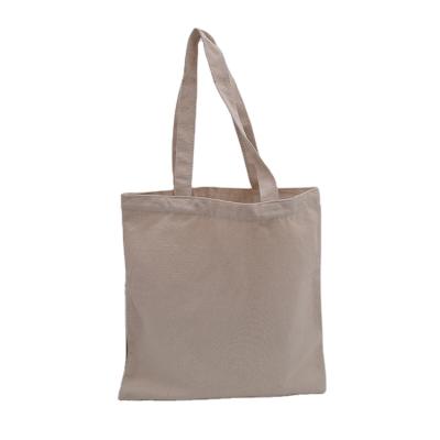 China Cheap Pure Soft Natural Khaki Handled Cotton Canvas Mini Bag for sale