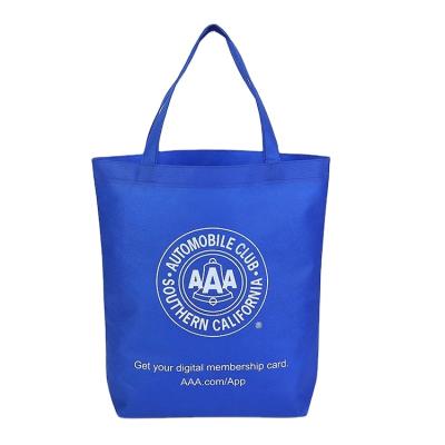 China Custom Handled Logo Wholesale Portable Reusable Eco Friendly Nonwoven Shopping Bags for sale