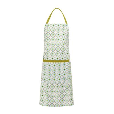 China Neack Strap and Fixed Sewn Straps/With Adjustable Buckle Integral Apron/Cross Back White Cooking Cotton Apron Wholesale Kitchen Apron for sale