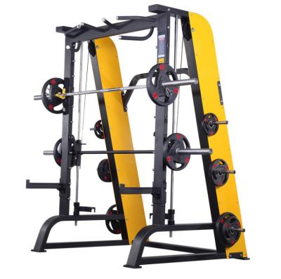 China Full Body Home Trainer Gantry Stand Machine Smith Use Bench Press Stand Free Squatting Fitness Equipment for sale