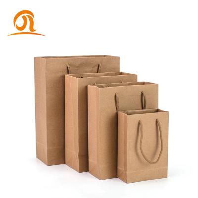 China Custom Retail Bulk Paper Bags Recyclable Design Cheap Disposable Shopping Gift Paper Packaging Bag With Logo Print for sale