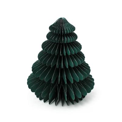 China 2021 Eco-Friendly Christmas Birthday Party Decoration Hanging Christmas Tree Honeycomb Balls for sale