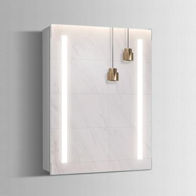 China Modern Outdoor Mount Mirror Cabinet With LED Lighting for sale