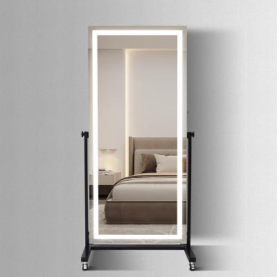 China Integral lighted modern lighted dressing mirror with LED lights for wholesale for sale