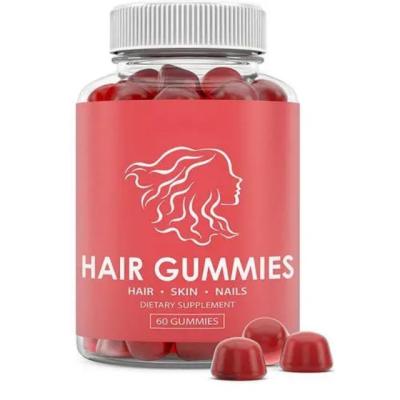 Cina Cosmetics Promotes Hair Growth Biotin Hair Gummy GMP Approved Health Bear Gummies in vendita