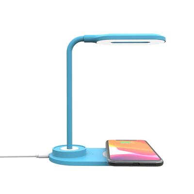 China Reasonable Price Convenient Wireless Charging Mobile Phone Charger With Lamp for sale