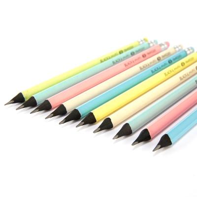 China Office & 12 PCs school pencil color kawaii school office statianery promotional creative cheap pencil for sale