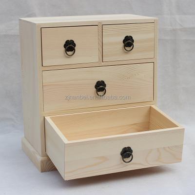 China Custom Logo Cheap Wooden Office Storage Drawers Viable Small for sale