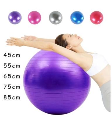 China Fashion. Colorful Sport 55cm 65cm 75cm PVC Exercise Gym Yoga Ball With Box for sale