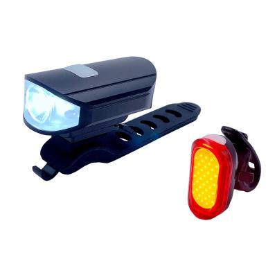 China USB Type-C Rechargeable Bike Light Set - Powerful Front and Rear Lights, Bicycle Accessories for Night Riding, Best USB C Headlight for sale