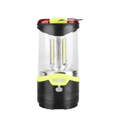 China Sports Stadiums USB Rechargeable Camping Lantern, Powerful COB LED Flashlight for Camping, Hiking, Fishing and Indoor and Outdoor Emergencies for sale