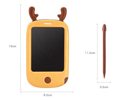 China ABS Magic 4.4 Inch LCD Writing Tablet Drawing Cell Phone Panel Deer for sale