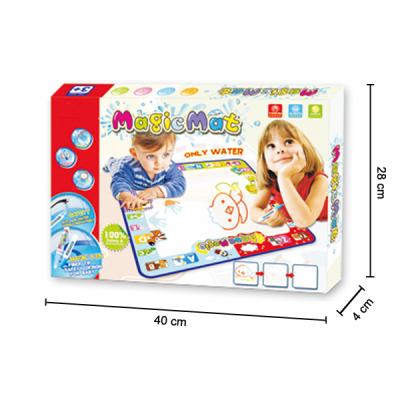 China OEM Kid's Painting Toy 78*78cm Plastic Erasable Magic Aqua Doodle Water Drawing Mat for sale