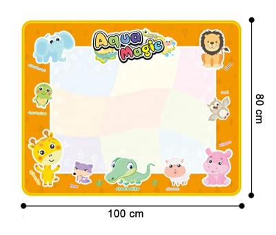 China Reusable Plastic Child Drawing Toy Magic Aquadoodle Large Water Doodle Mat for sale