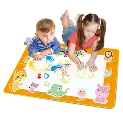 China Plastic OEM Kids Gift Water Drawing Animal Creative Doodle Aqua Magic Mat for sale