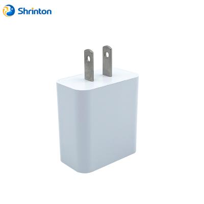 China Shrinton fast charging dc 20w 30w mobile phone tablet usb c palladium electric smart cell phone charger iphone 12 fast charging for sale