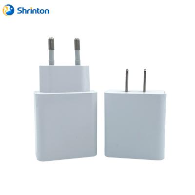 China Hot Selling Cell Phone Tablet Charging Amazon CE,kc Certificate Travel 20w 18w PD Wall Charger USB-C PD 20watt Cell Phone Wall Chargers for sale